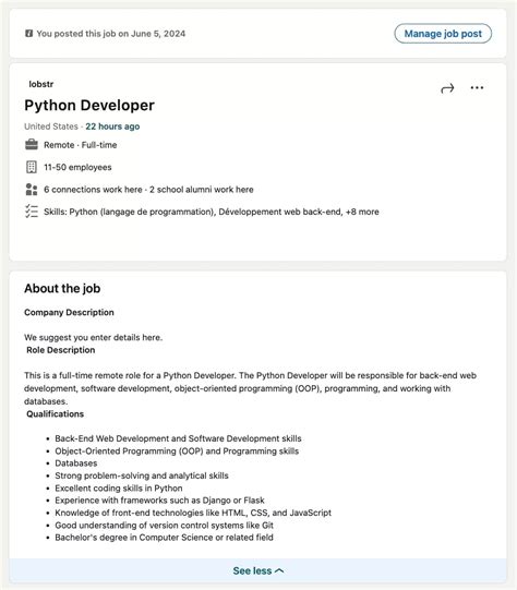 post a job on linkedin cost|LinkedIn Job Posting Cost Overview .
